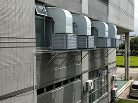 深圳某模具厂 通风降温案例